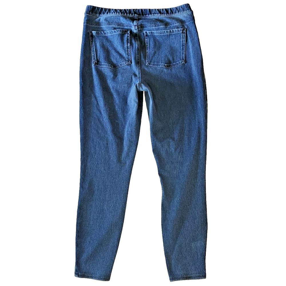 Spanx Stretchy Blue Jean Leggings Jeggings Women's XL - Picture 4 of 5